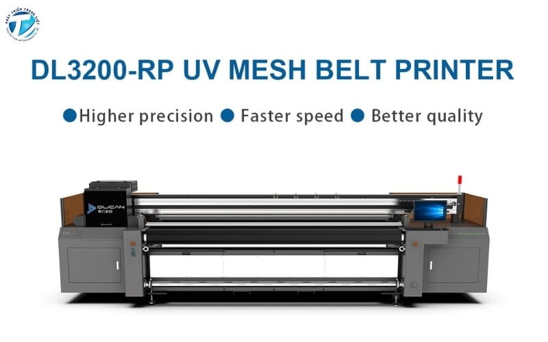 Máy in Dlican khổ 3200mm cho quảng cáo ngoài trời, sự kiện... 